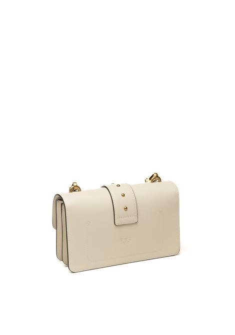 white/gold love one mini shoulder bag PINKO | 105856-AOF1LOVE ONE MINI-Z14Q